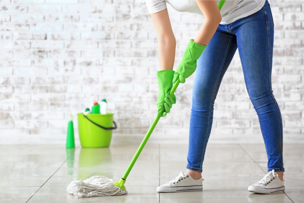 Tile floor cleaning | Chacon Flooring