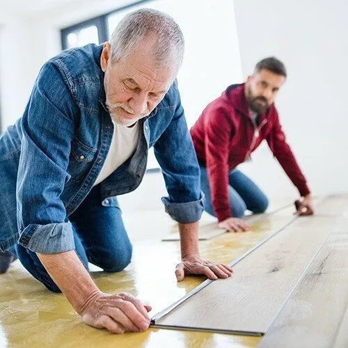 Vinyl installation | Chacon Flooring